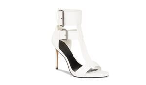 A.A.J by Aminah Zahara Double Buckle T-Strap Sandals Women's Size 7M New
